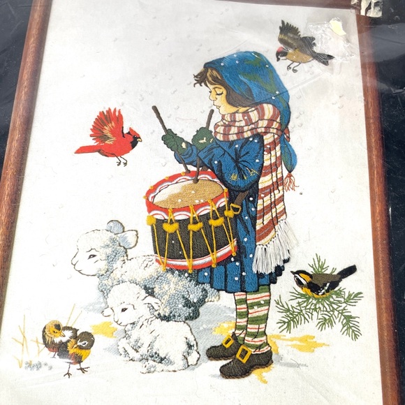 Dimensions # 1158 Little Drummer Crewel Kit - Picture 1 of 5